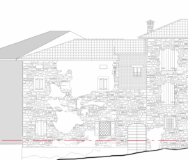 Current condition – East elevation